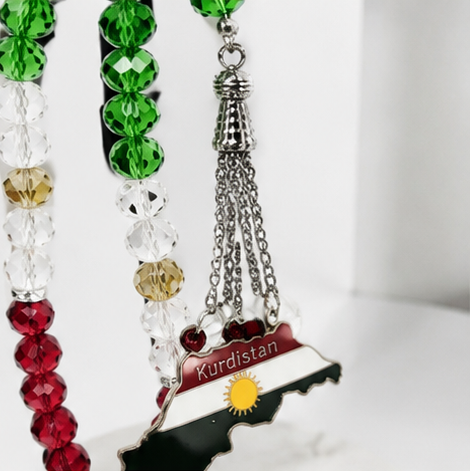Tasbih aux couleurs du Kurdistan